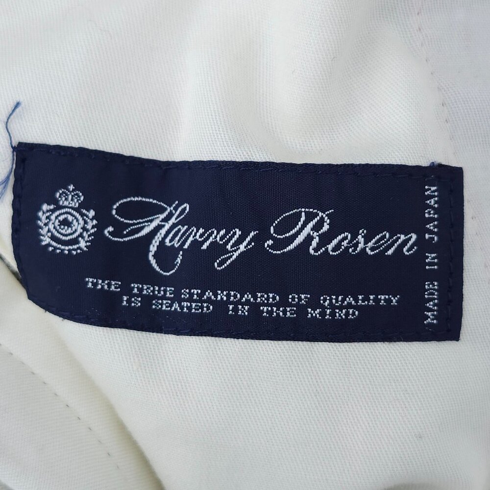 Harry Rosen Plaid Dress Pants Made in Japan 28" x 30" w-73cm - Picture 5 of 8